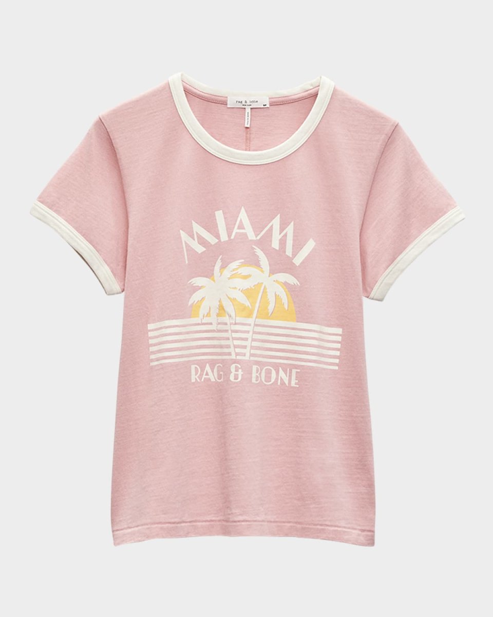 Miami Boxy Ringer T